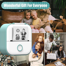 Lade das Bild in den Galerie-Viewer, Phomemo T02 Mini Thermal Printer Wireless Mini Pocket Printer, Adhesive Sticker Printer for DIY, Journal, Student Birthday Gift