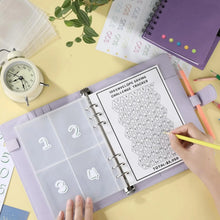 Lade das Bild in den Galerie-Viewer, 100 Envelope Challenge Binder Couple Challenge Event Save Together Challenge Notepad Savings Folder A5 Binder Budget Envelopes
